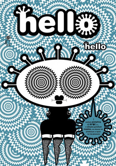 Hello, hello | screenprint | 70×100 cm | 2006